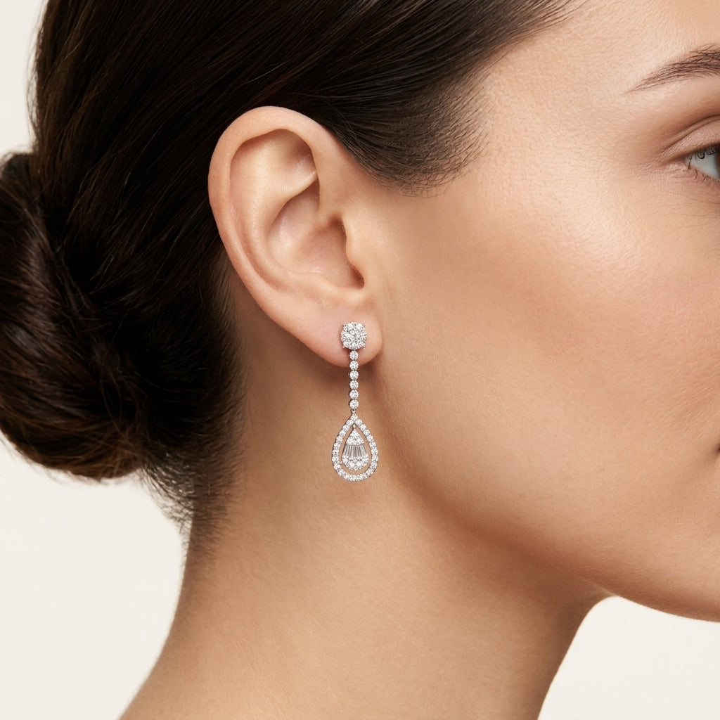 Splendid Diamond Earring