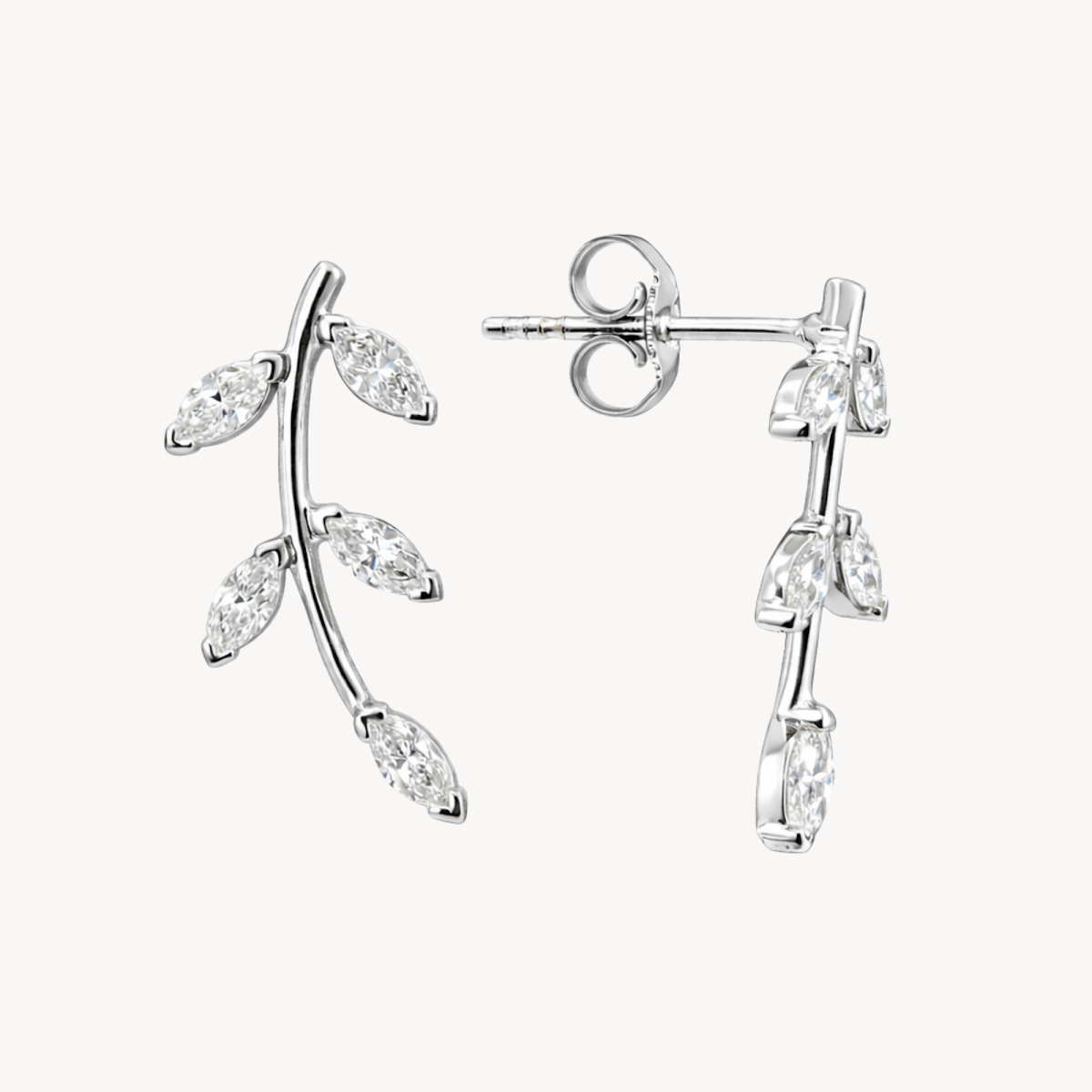 Celestial Vine Diamond Earring
