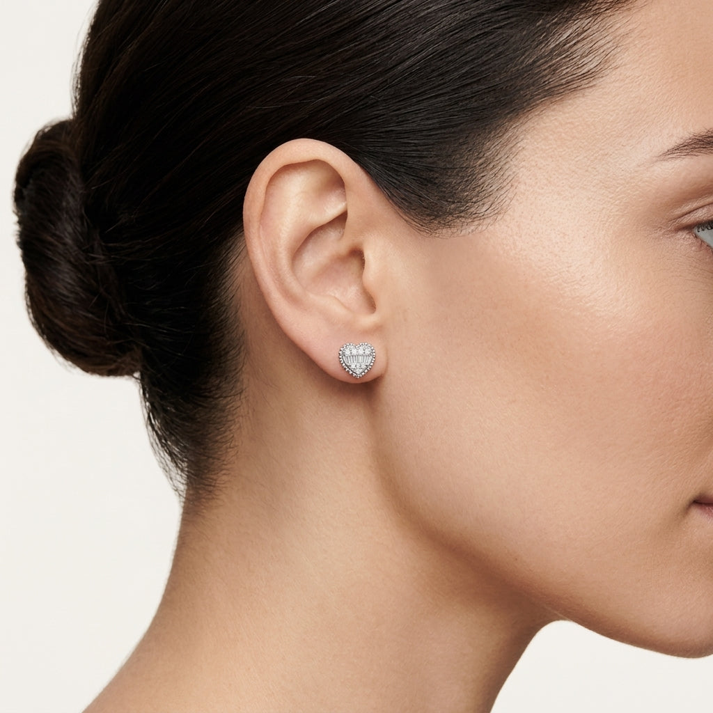 Radiant Diamond Earring Diamond I