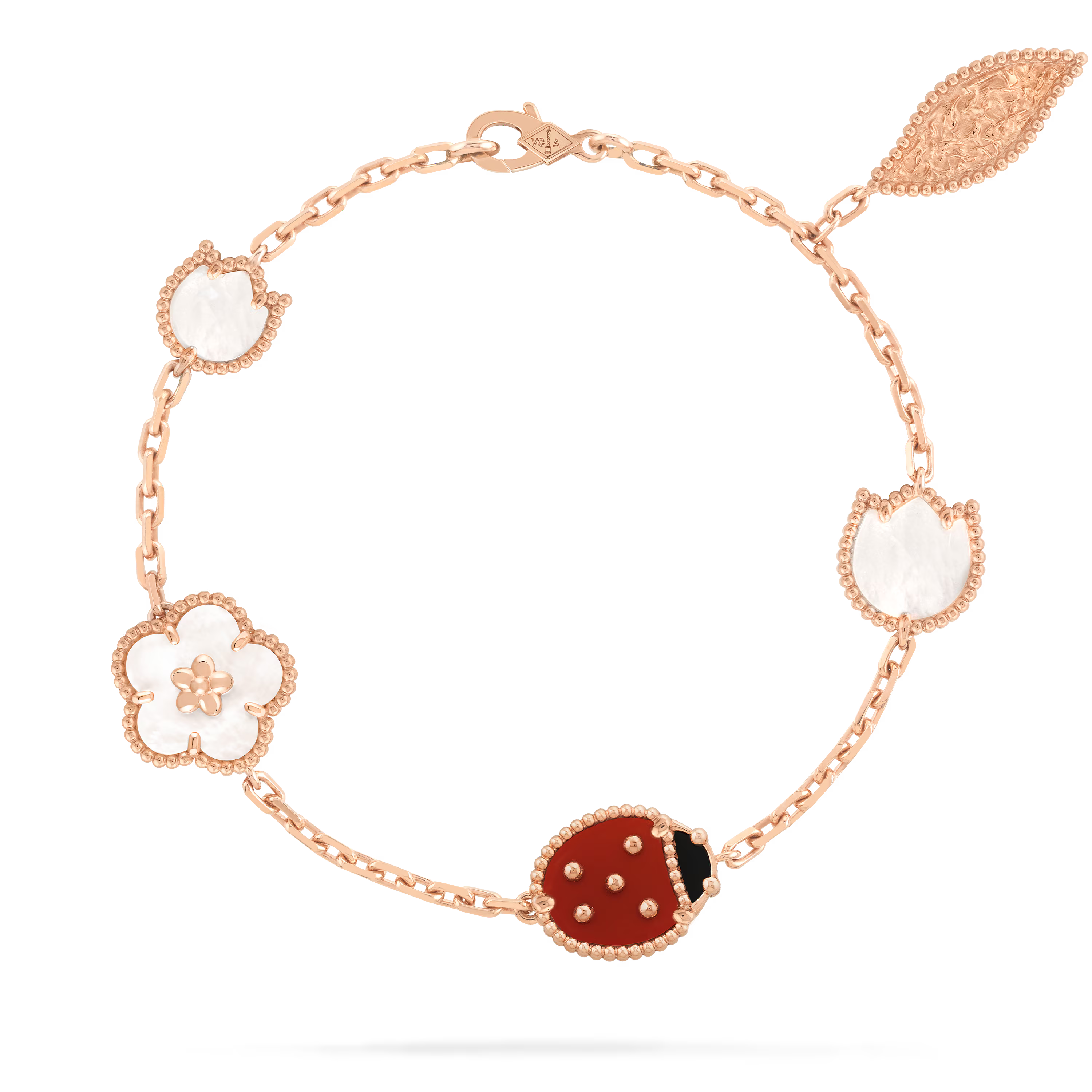 18k Gold Spring Bracelet