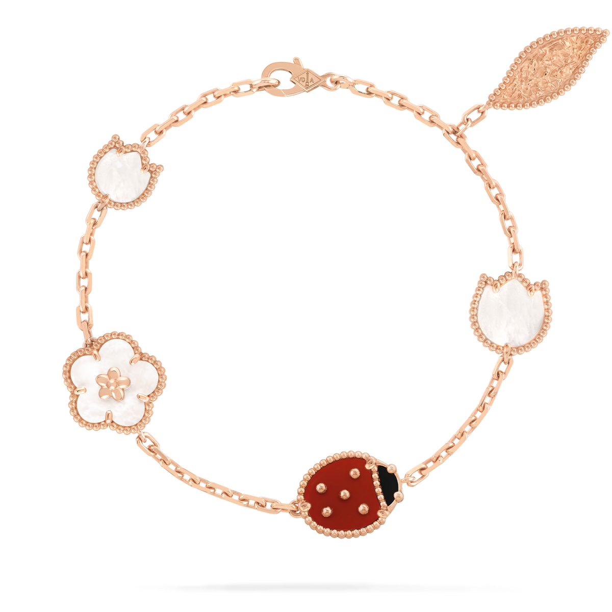 18k Gold Spring Bracelet